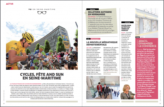 Seine-Maritime magazine, septembre 2012
