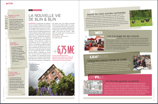 Seine-Maritime magazine, octobre 2012