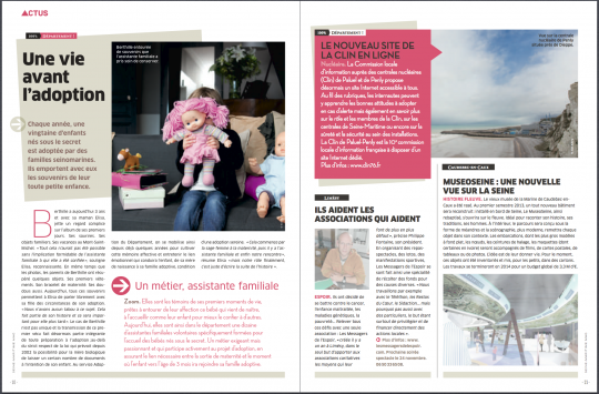 Seine-Maritime magazine, novembre 2012
