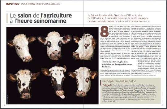 Seine-Maritime magazine, février 2013