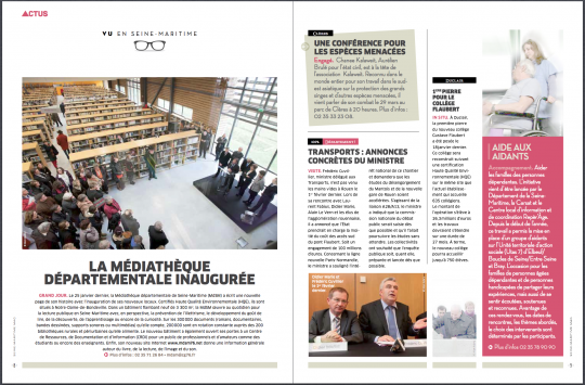 Seine-Maritime magazine, mars 2013