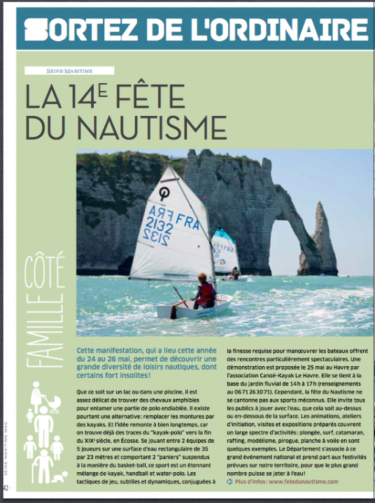 Seine-Maritime magazine, mai 2013